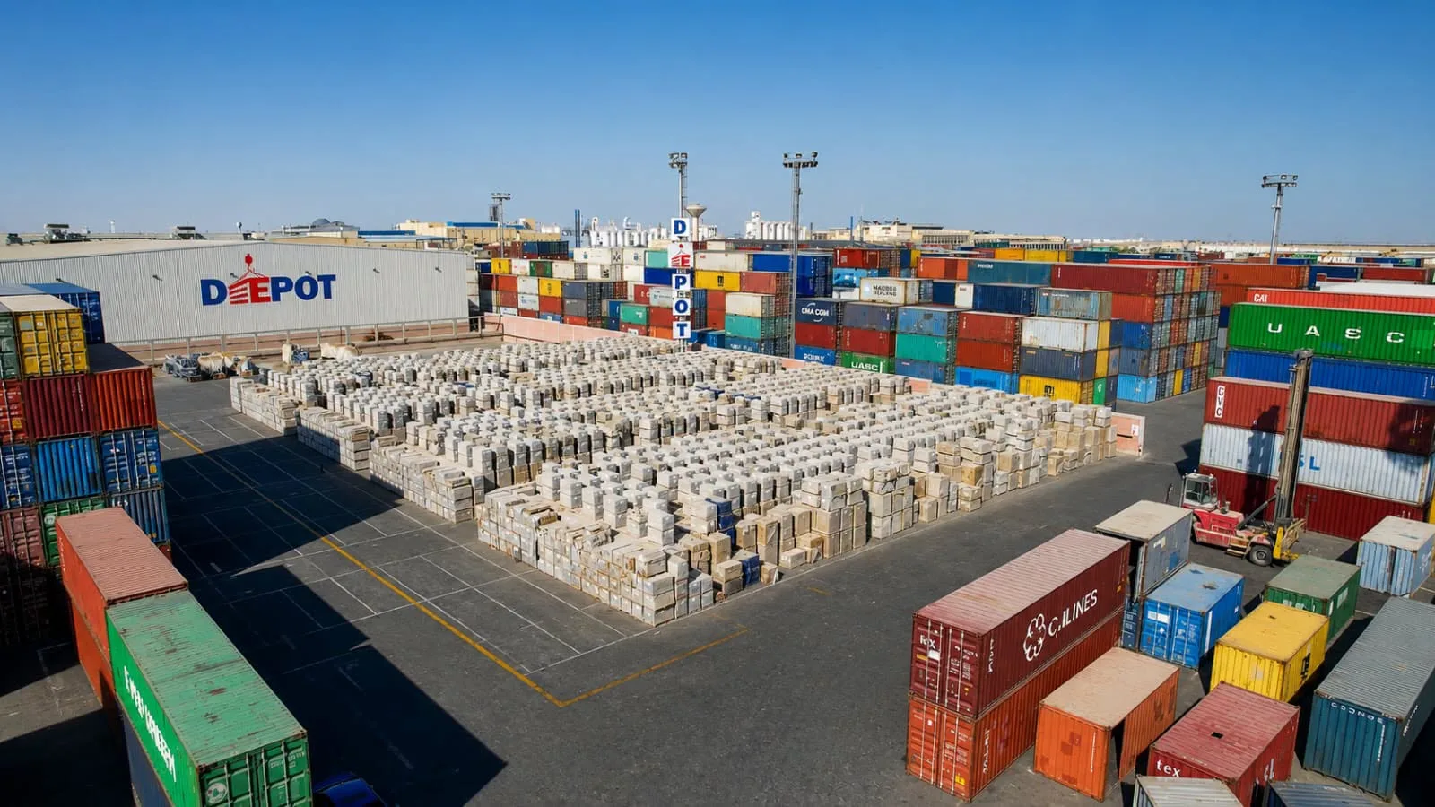 Container Logistics at DEPOT Egypt